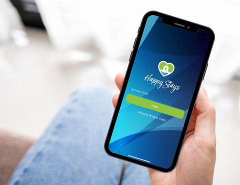 Happy Stays Mobile App Happy Stays Mobile App