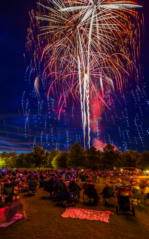 4th Of July Fireworks on the Outer Banks Beach Realty & Construction