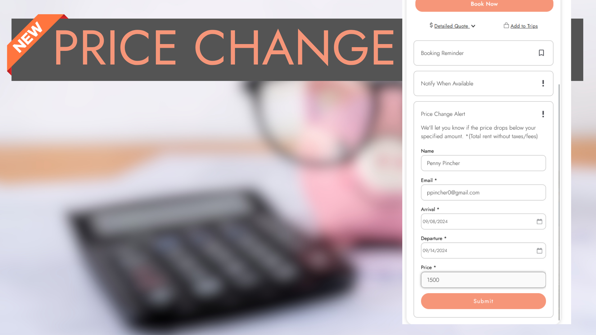 Price Change Alert Step 2