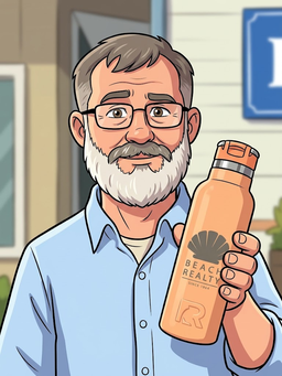 Illustration of Ron Barnes