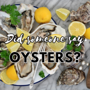 Did someone say OYSTERS?