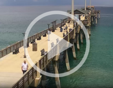 Jennette's Pier Nags Head Mile Post 17