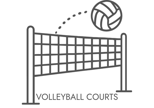 VOLLEYBALL COURTS